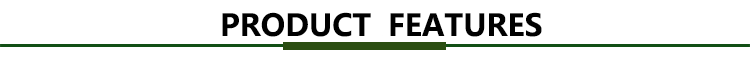 Product features