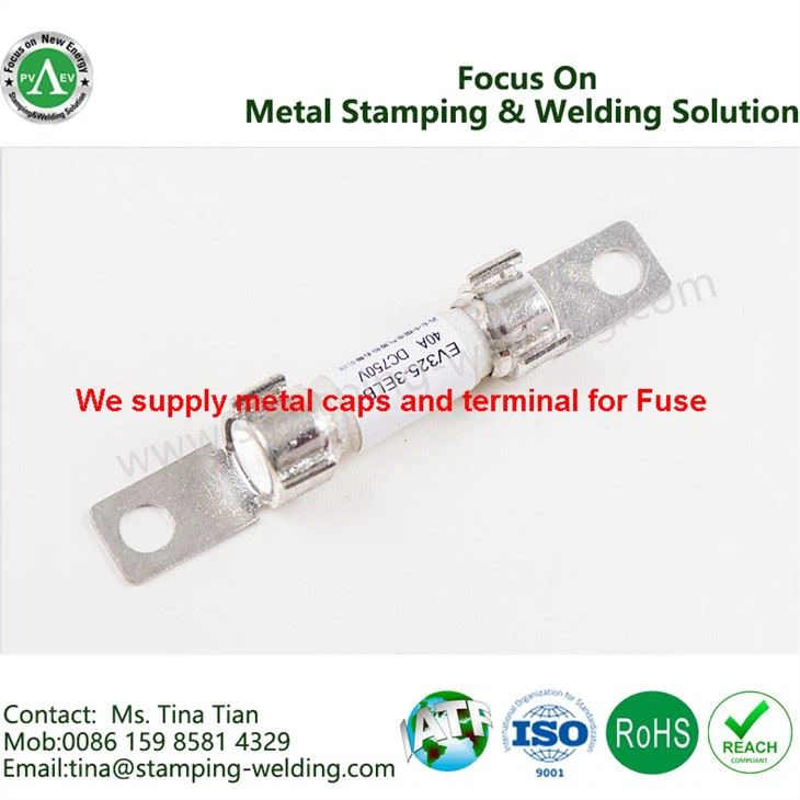 Copper Contact for Round EV Fuse
