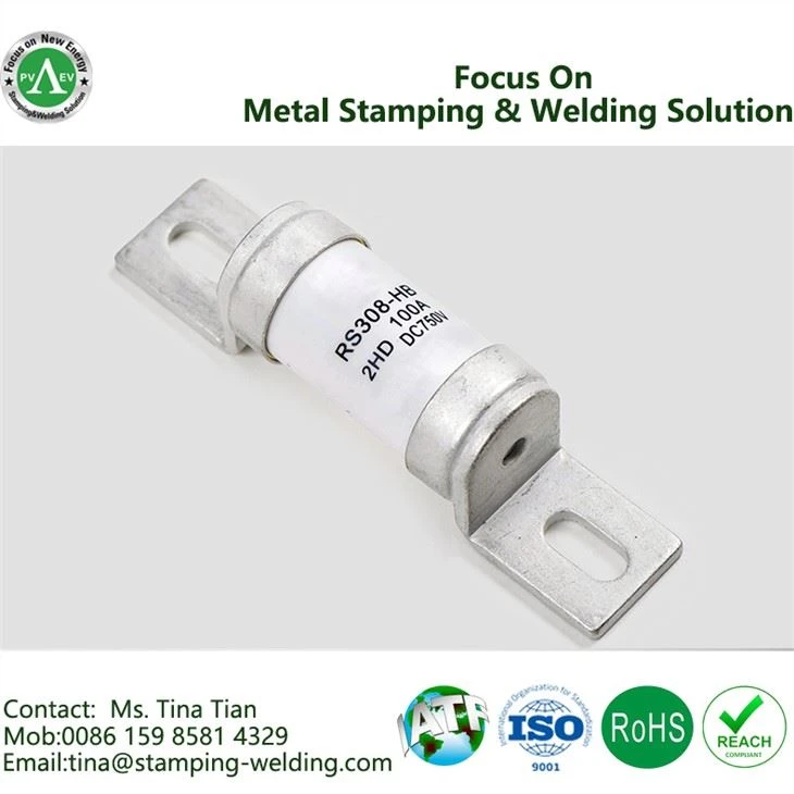 Copper Pipe End Cap For Fast-acting Fuses