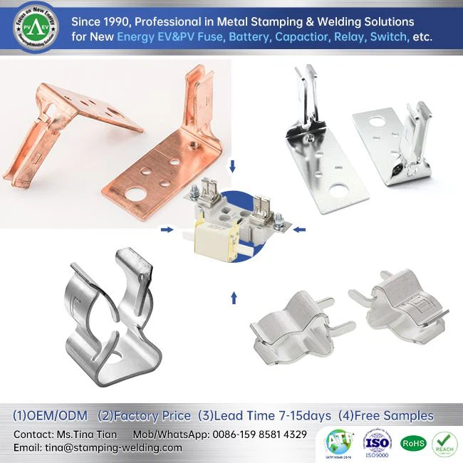 Cartridge-shaped Fuse Clips For EV