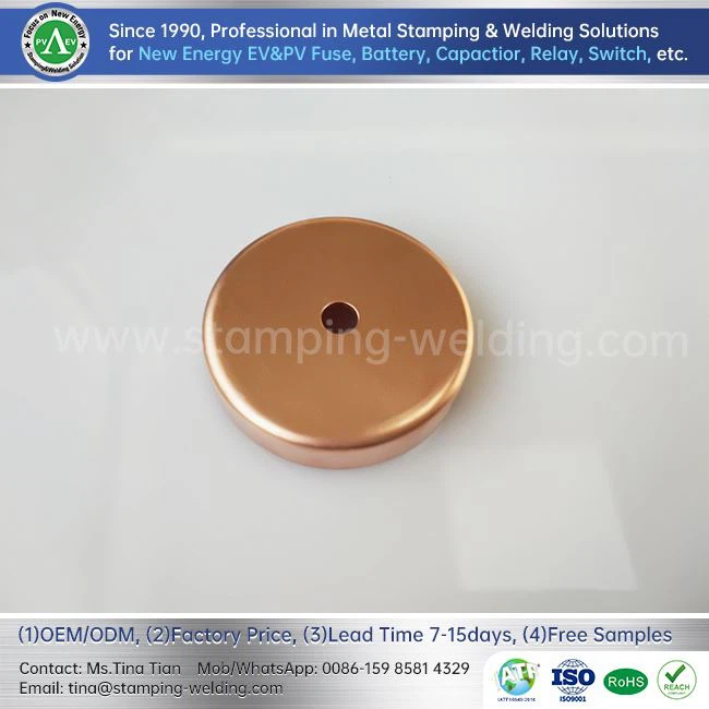 Copper Outer Cap For NH Cylindrical Fuse Link