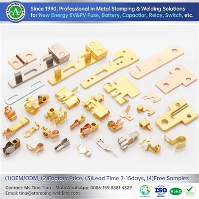 Stamping in ottone di precisione di piccole parti