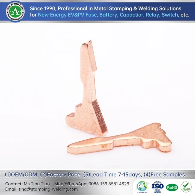 Metal Stamping Part Electric Copper
