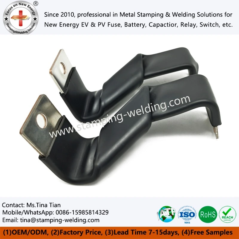 Copper laminated foils connector