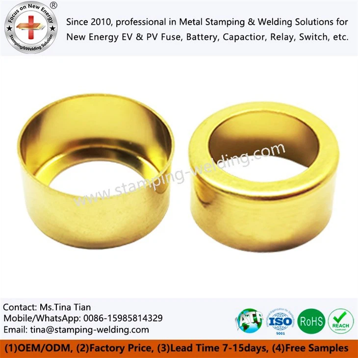 Brass Inner Cap for EV Fuse