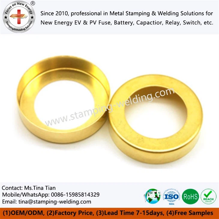 Brass Inner Cap for PV Fuse