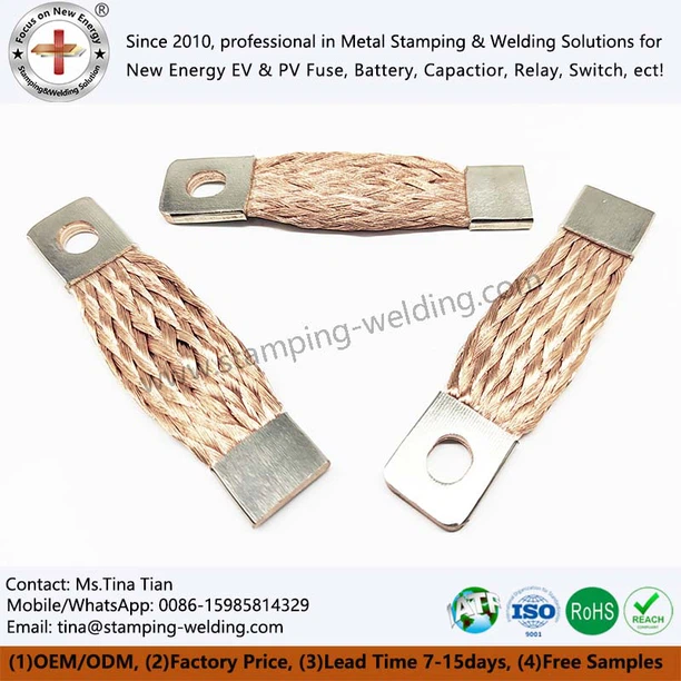 Copper Braided Flexible Connectors Copper Braided Flexible Connectors