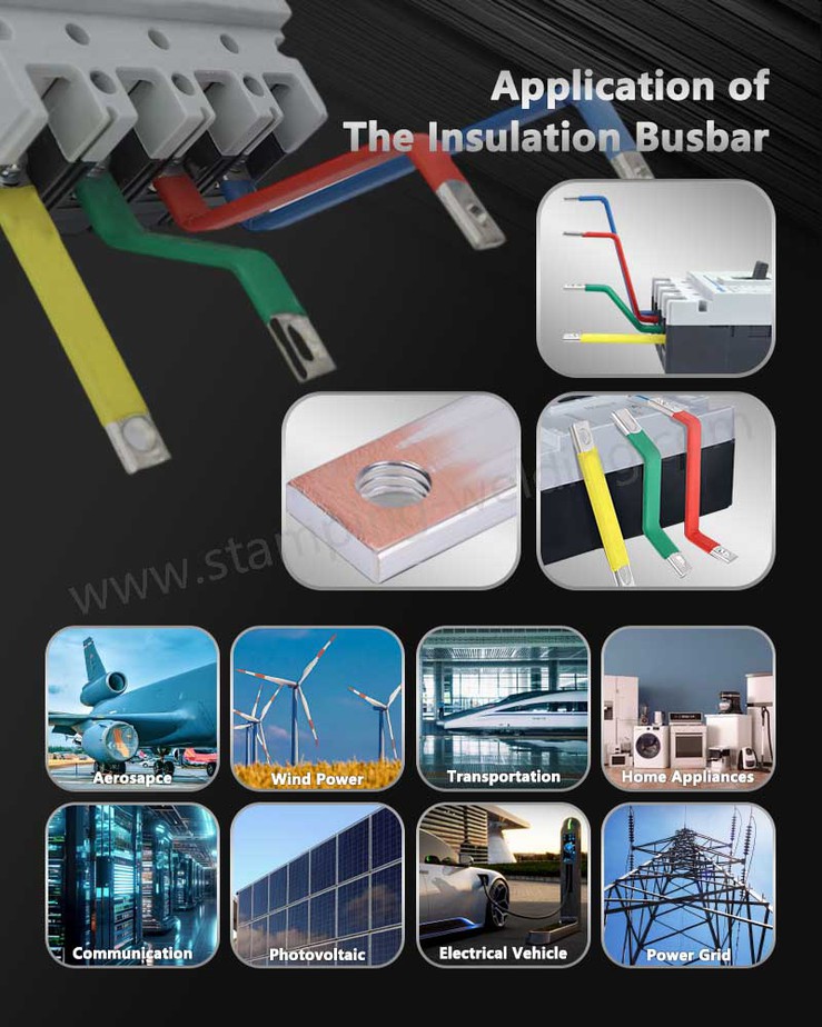 Application of Heat Shrink Tubing BusBar Application of Heat Shrink Tubing BusBar