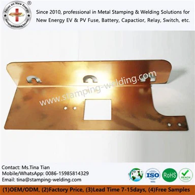 Busbar di rame per auto Electic