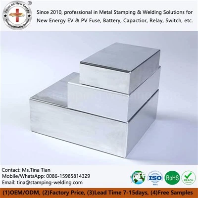 Confezione custodia in alluminio
