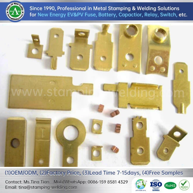 Electrical Brass Press Parts For Switch Socket Electrical Brass Press Parts For Switch Socket