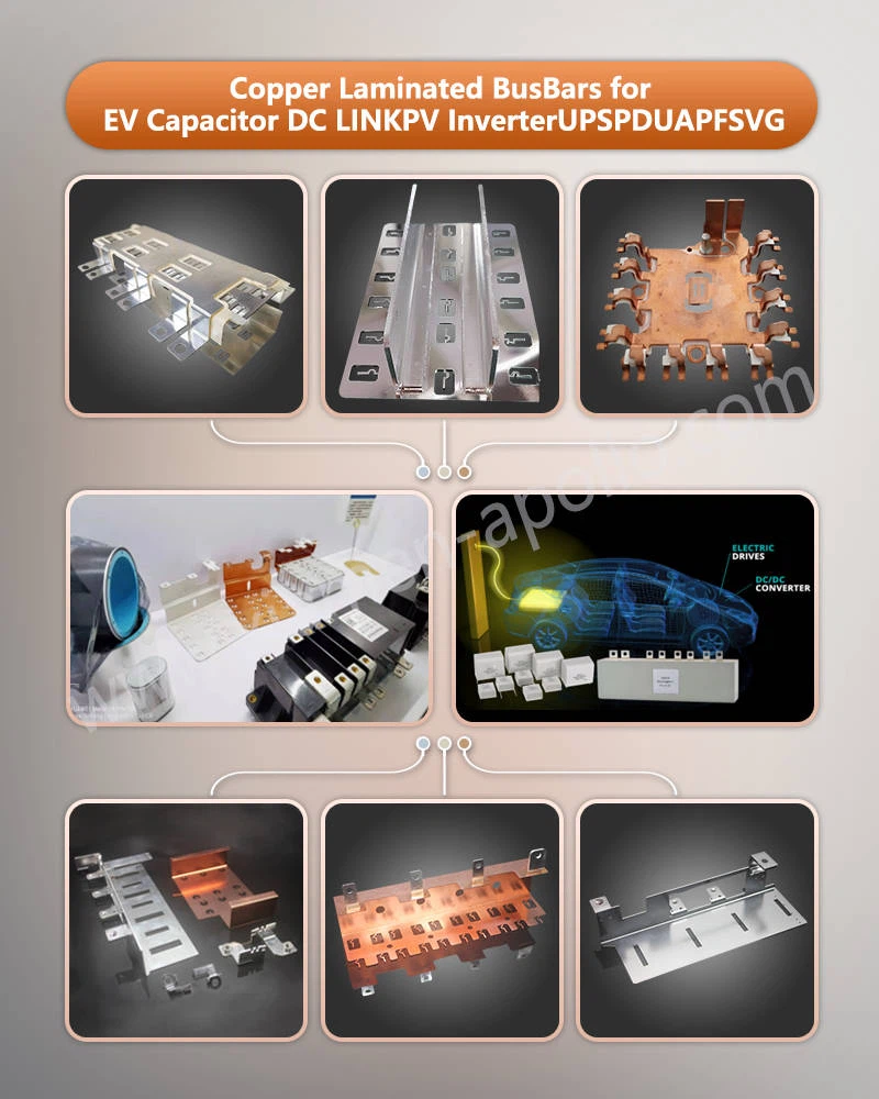 Copper Laminated BusBars for EV Capacitor Copper Laminated BusBars for EV Capacitor