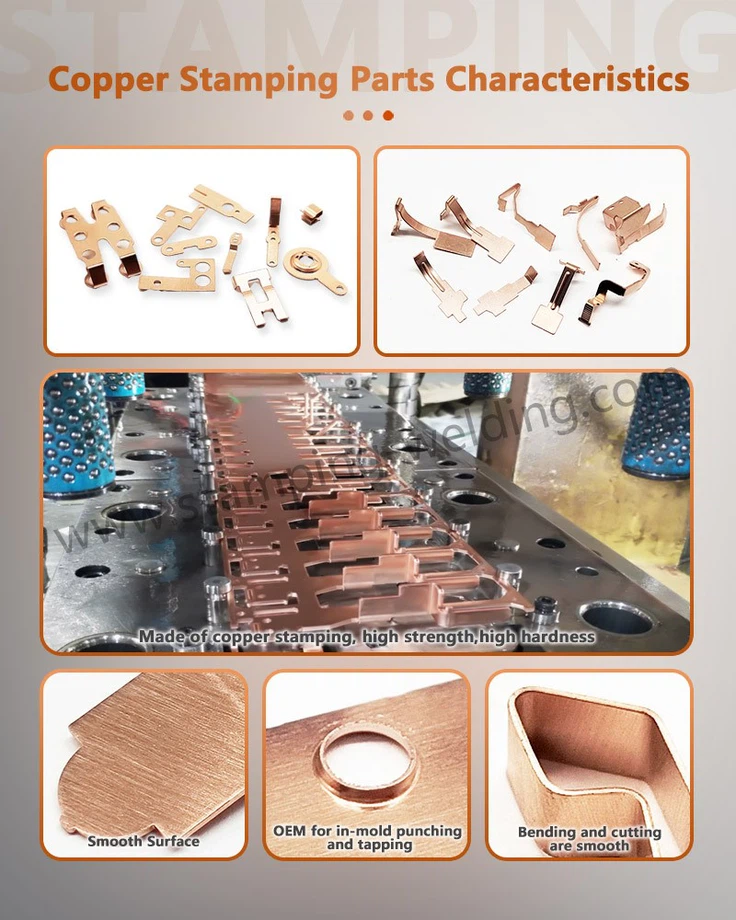 Copper Stamped Parts Characteristics Copper Stamped Parts Characteristics