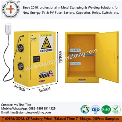 Armadio per ricarica batterie