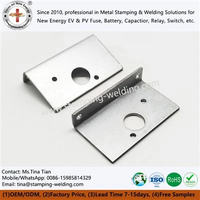 Stampaggio personalizzato di metalli zincati in acciaio al carbonio OEM