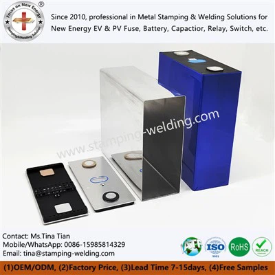 Guscio in alluminio con celle prismatiche al litio