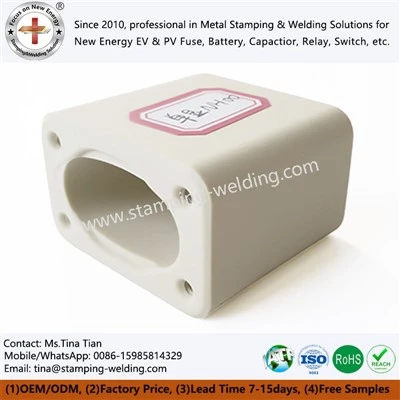 Tubo in ceramica porcellana per fusibile elettrico